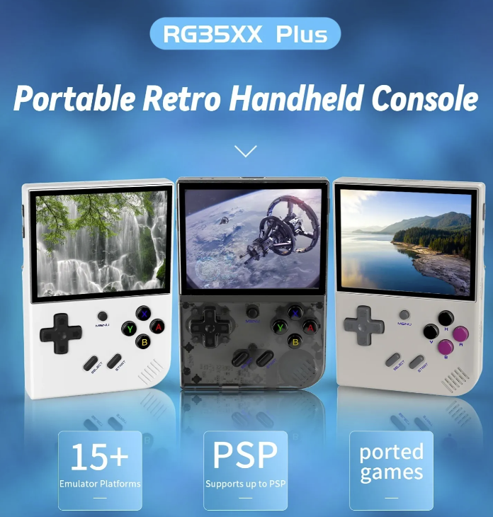 RG35XX PLUS Handheld Game Console MISC-1186